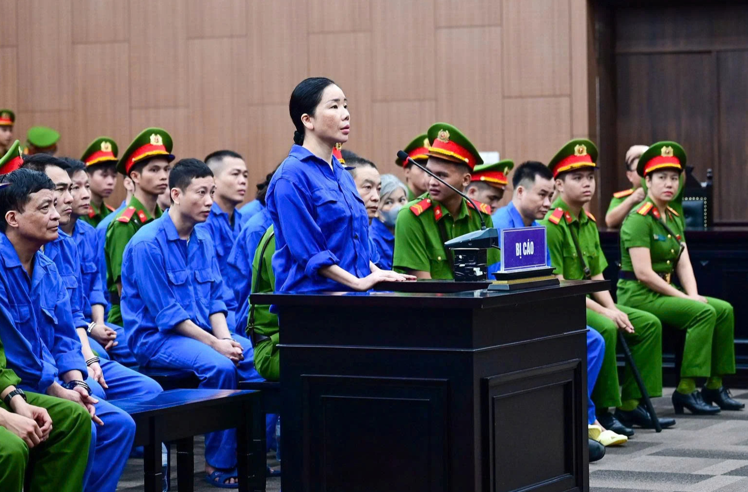 Phiên tòa xét xử vụ án xảy ra tại Viện Pháp y tâm thần Trung ương
