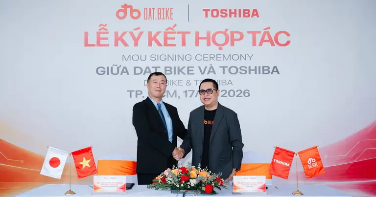 Dat Bike và Toshiba hợp tác, cùng đặt nền móng cho xe điện thế hệ mới