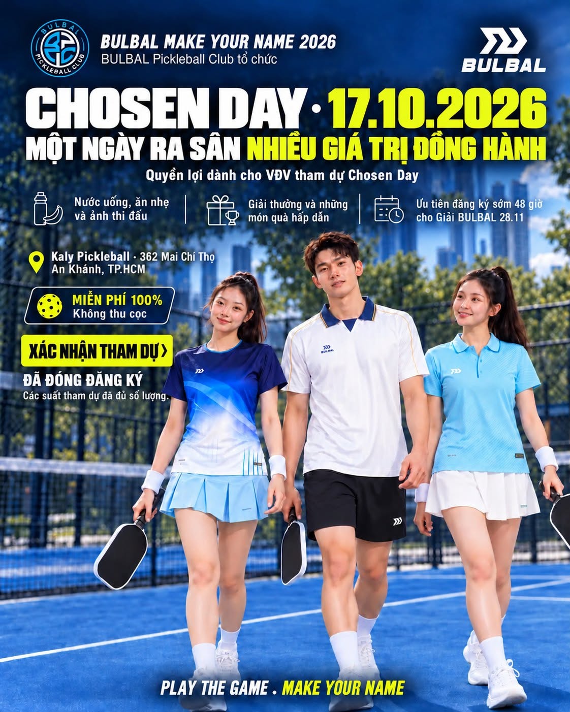 BULBAL CHOSEN DAY hứa hẹn diễn ra hấp dẫn