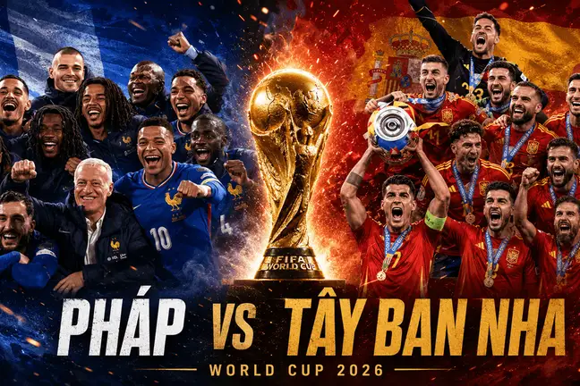 Lịch thi đấu bóng đá hôm nay ngày 14/7-15/7 Bán kết World Cup 2026 bắt đầu