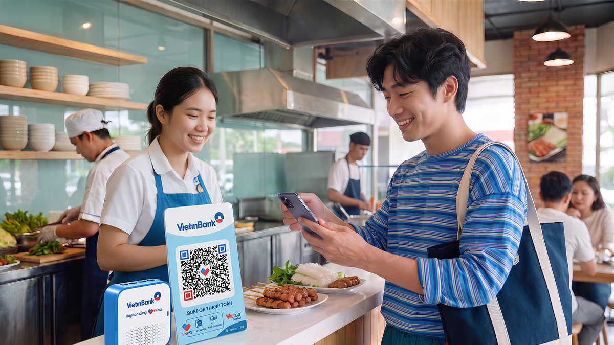 VietinBank kết nối hộ kinh doanh với khách quốc tế qua VNPAY-QR