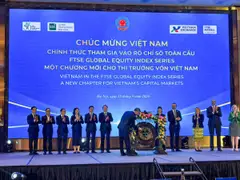 Đánh cồng ghi dấu chứng khoán Việt Nam vào nhóm thị trường mới nổi