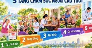 TP.HCM xây dựng hệ thống chăm sóc sức khỏe người cao tuổi theo năm tầng