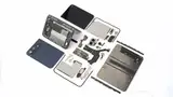 iPhone Duo sau khi được tháo rời linh kiện. Ảnh: iFixit