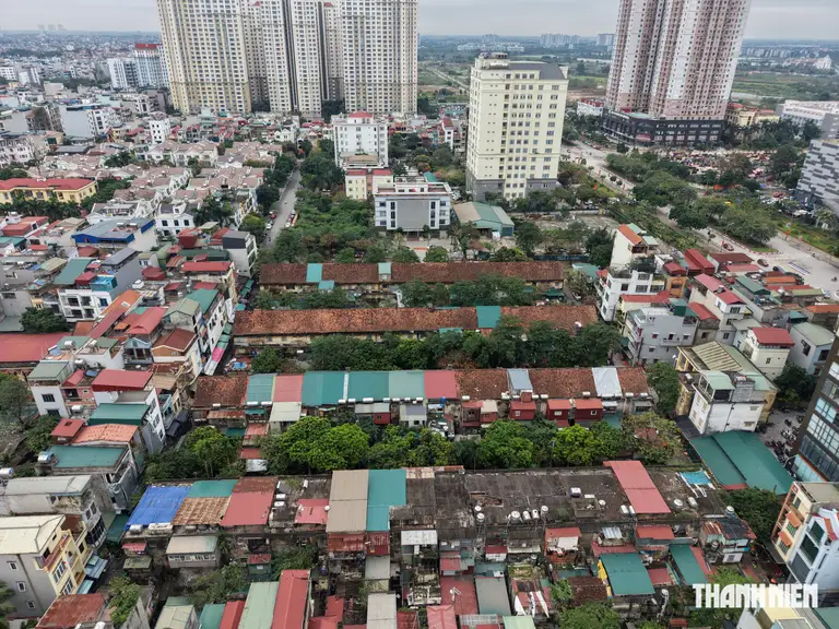 Một khu chung cư cũ trên địa bàn TP.Hà Nội