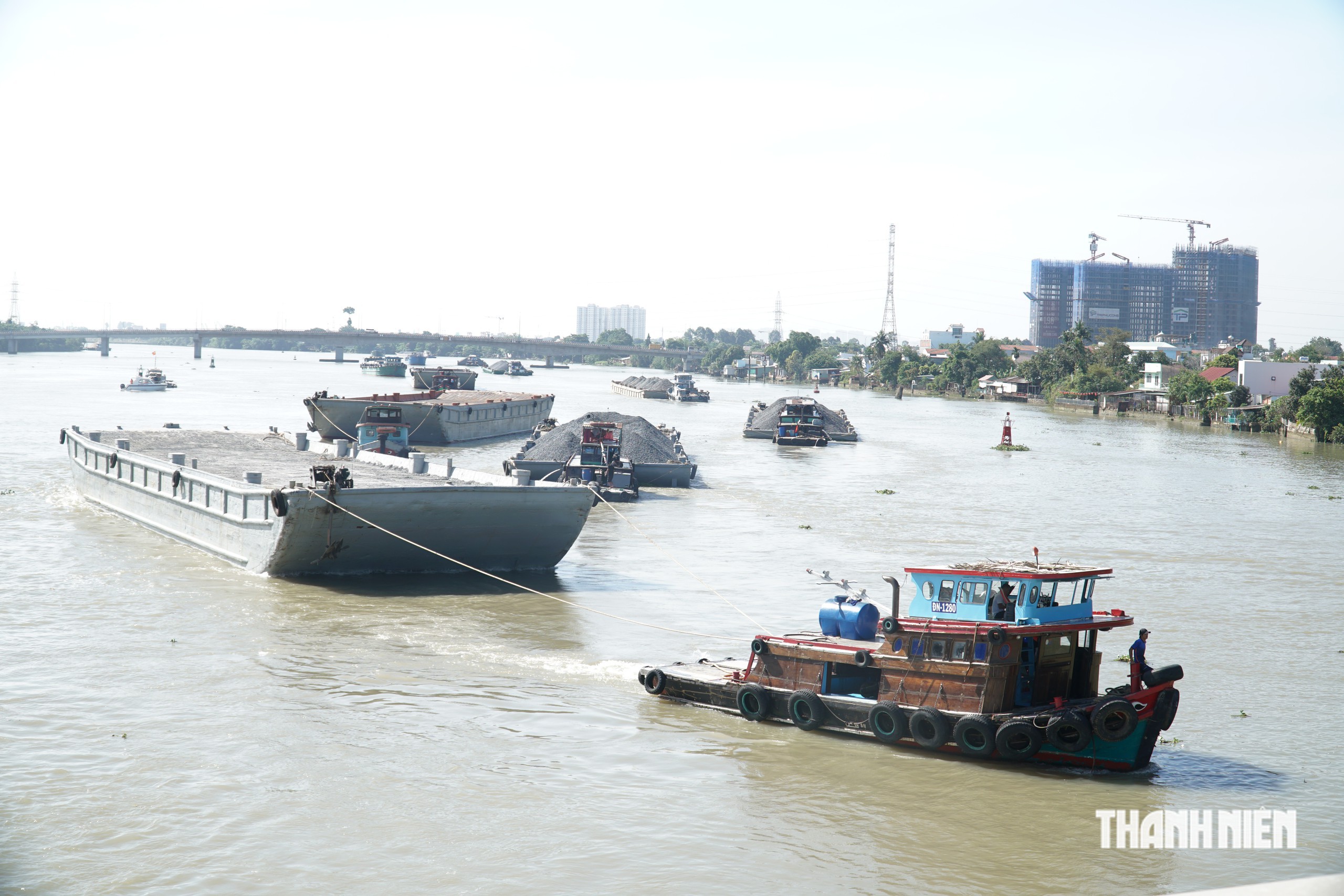 Sông Đồng Nai đoạn qua đô thị Biên Hòa