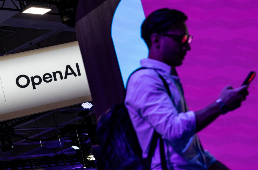 Gian hàng của OpenAI tại Hội nghị công nghệ Dreamforce 2026 ở San Francisco, bang California, Mỹ, ngày 17-9-2026 - Ảnh: Reuters