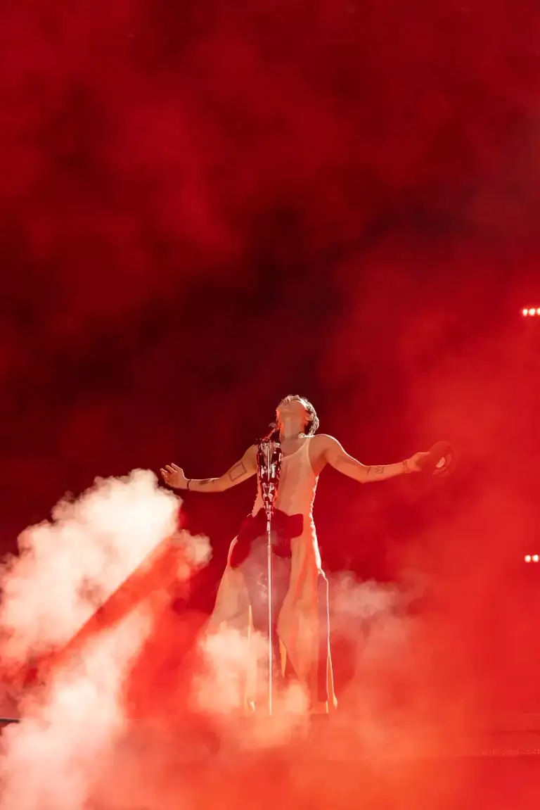 G-Dragon - trưởng nhóm Big Bang - trong concert tại Hưng Yên, hồi tháng 11/2025. Ảnh: Ban tổ chức cung cấp