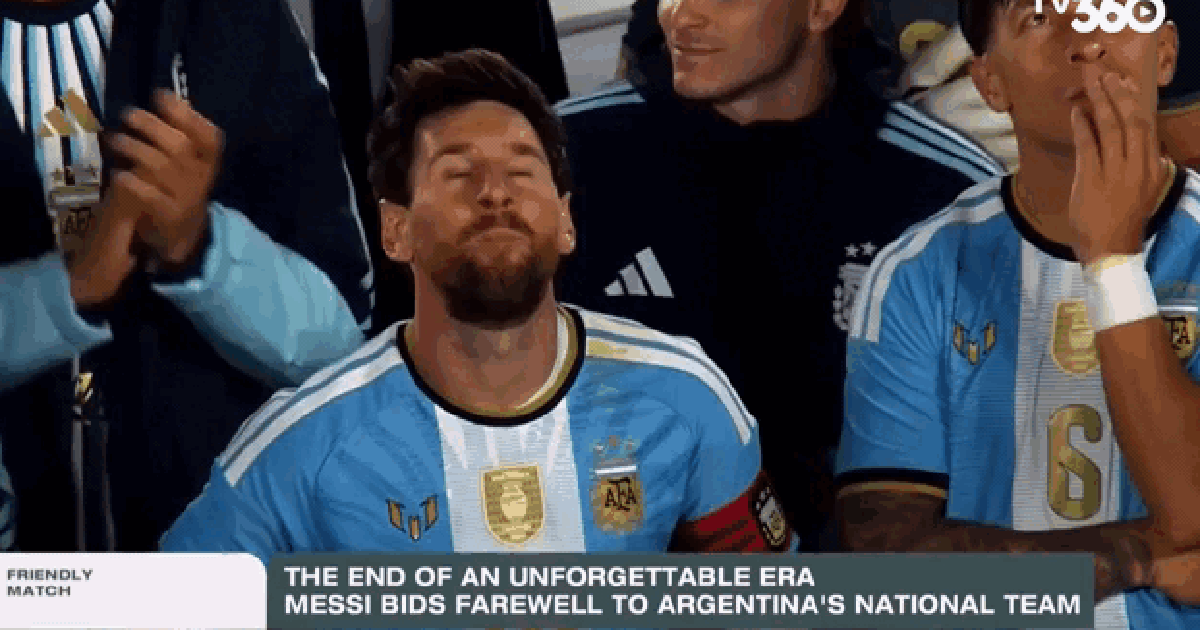 Messi rưng rưng nói lời cảm động ngày chia tay đội tuyển Argentina: 'Tôi chưa bao giờ ngừng chiến đấu'