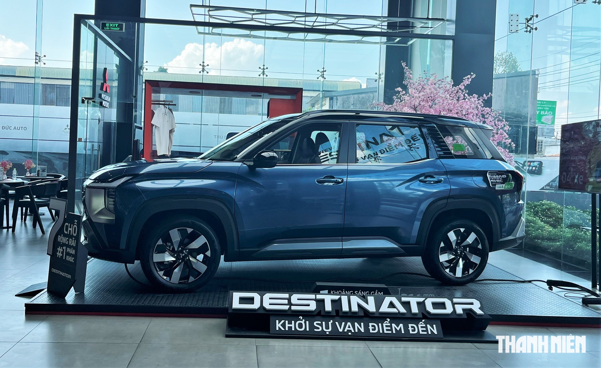 Mitsubishi Destinator là mẫu xe 7 chỗ hiếm hoi trong phân khúc crossover cỡ trung