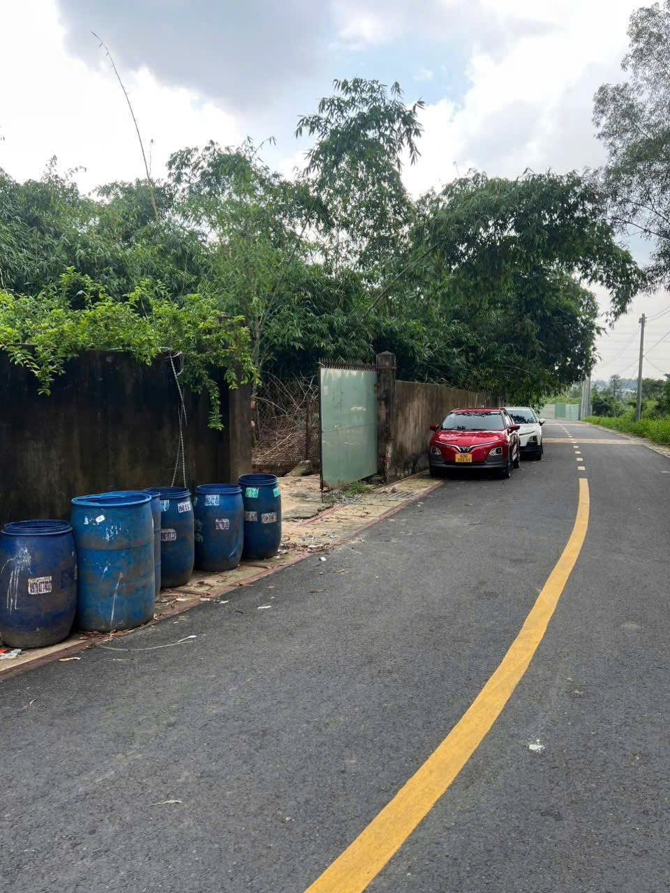 Khu vực phát hiện bé sơ sinh