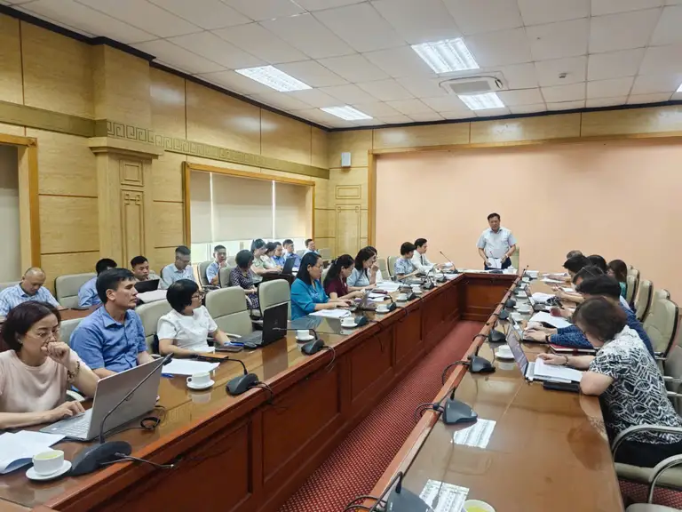 Bộ Y tế tổ chức hội thảo lấy ý kiến dự thảo Luật An toàn thực phẩm sửa đổi ngày 31-7 - Ảnh: D.LIỄU