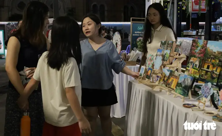 Ngày hội mang đến nhiều không gian trải nghiệm dành cho mọi lứa tuổi - Ảnh: M.N.