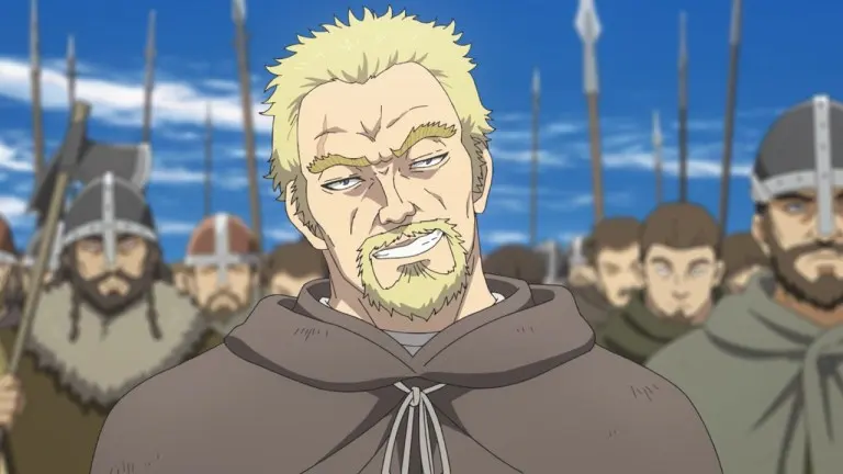 Askeladd là một trong những nhân vật có chiều sâu nhất của Vinland Saga, dù xuất hiện với vai trò phản diện - Ảnh: WIT Studio
