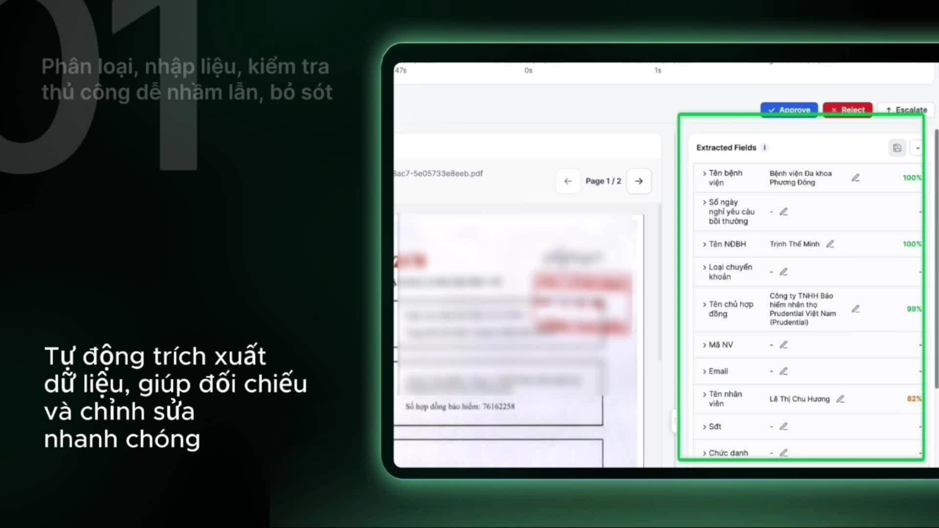 Minh họa một số giải pháp từ GreenNode IDP. Video: GN