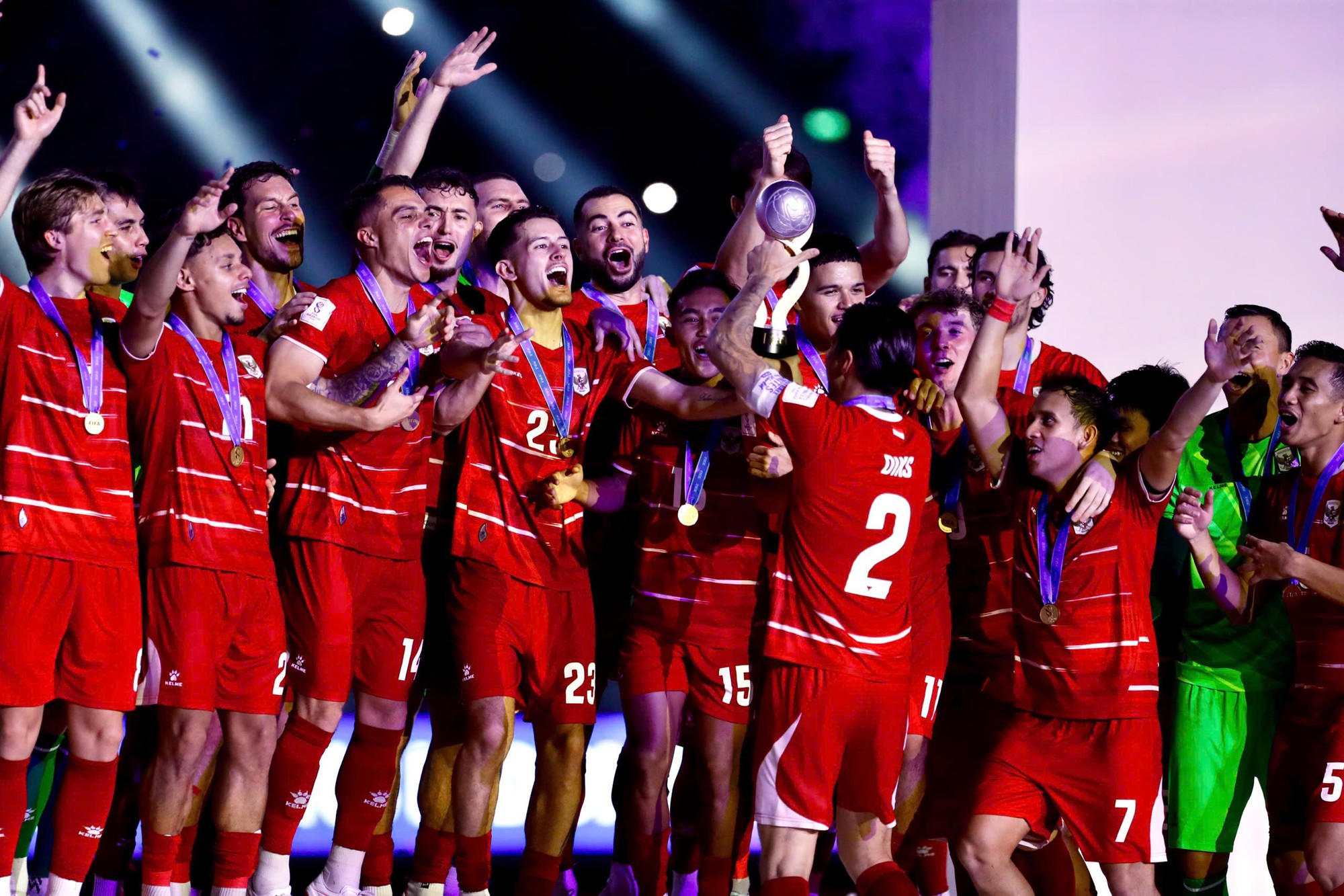 Indonesia đăng quang FIFA ASEAN Cup trên sân nhà