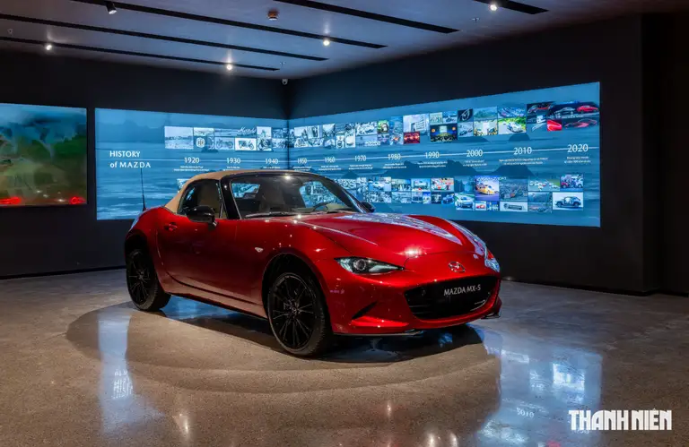 Mazda MX-5 là mẫu xe mui trần duy nhất được THACO AUTO phân phối hiện nay