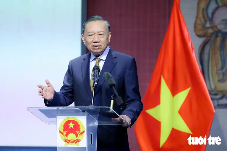 Tổng Bí thư, Chủ tịch nước Tô Lâm trong một chuyến công tác nước ngoài năm 2026 - Ảnh: NGUYỄN KHÁNH