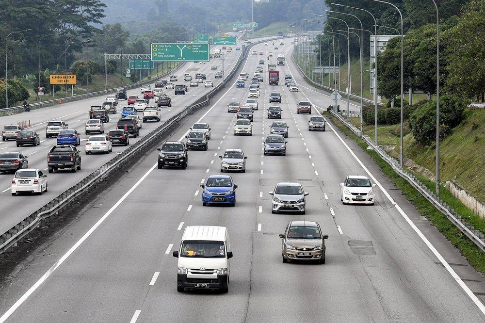 Một đoạn cao tốc Bắc - Nam của Malaysia - Ảnh: BERNAMA