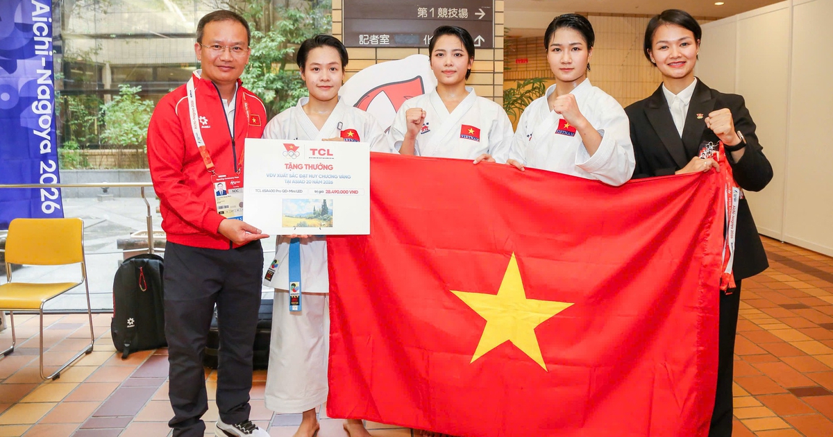 Đồng đội nữ kata Việt Nam tái lập kỳ tích HCV ASIAD