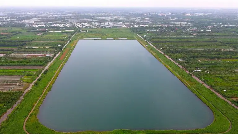 Hồ nước ngọt cho 113.000 người hoàn thành hai năm chưa thể dùng