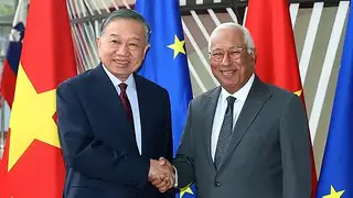 Tổng Bí thư, Chủ tịch nước hội đàm với Chủ tịch Hội đồng châu Âu