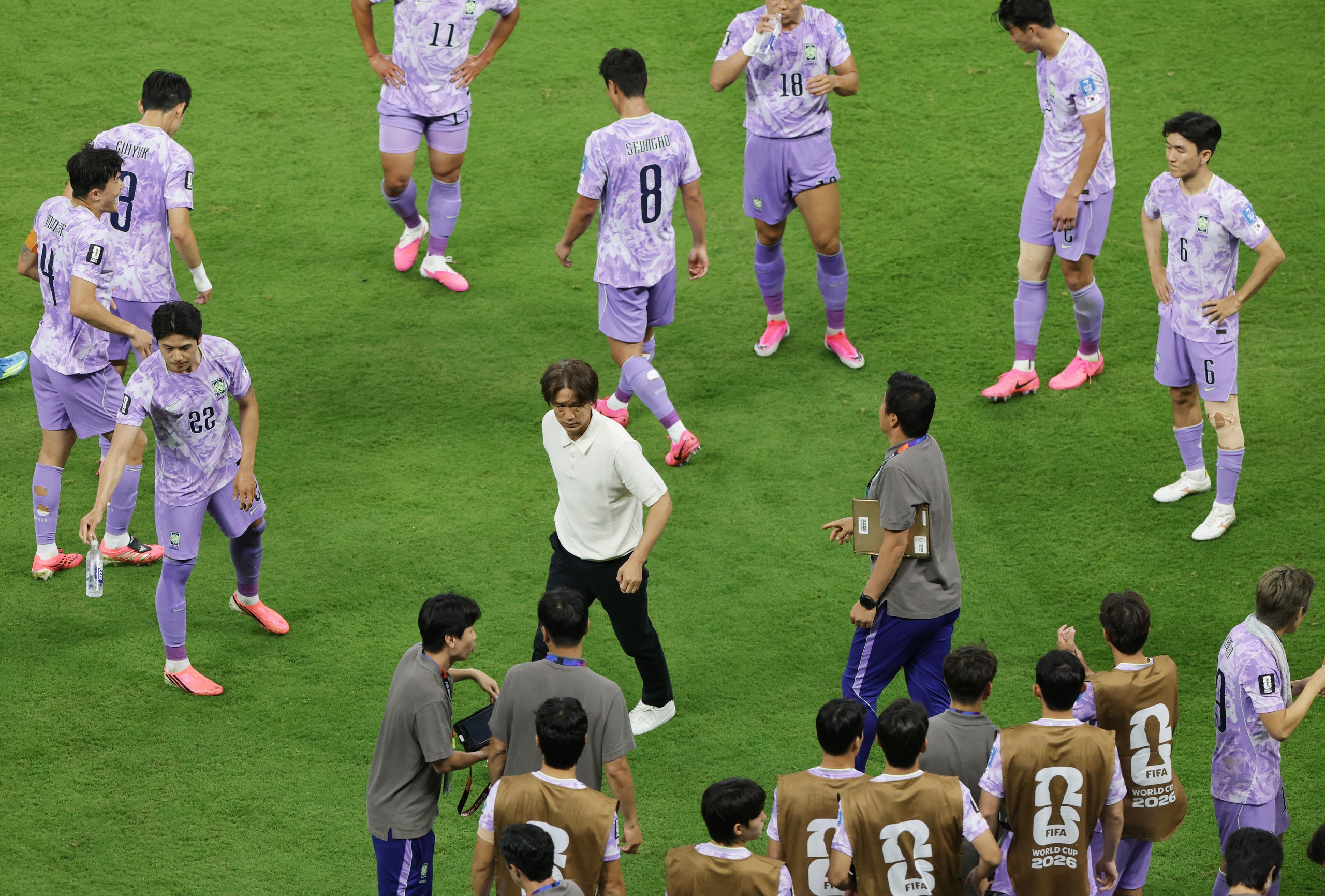 Đội tuyển Hàn Quốc bất đồng sâu sắc từ World Cup 2026 và là nguyên nhân khiến HLV Hong Myung-bo bị sa thải