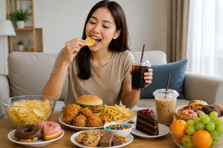Ăn vặt nhiều lần và nhâm nhi cà phê, thức uống có ga trong ngày vô tình cung cấp thức ăn cho vi khuẩn trong khoang miệng, gây bất lợi cho sức khỏe răng miệng