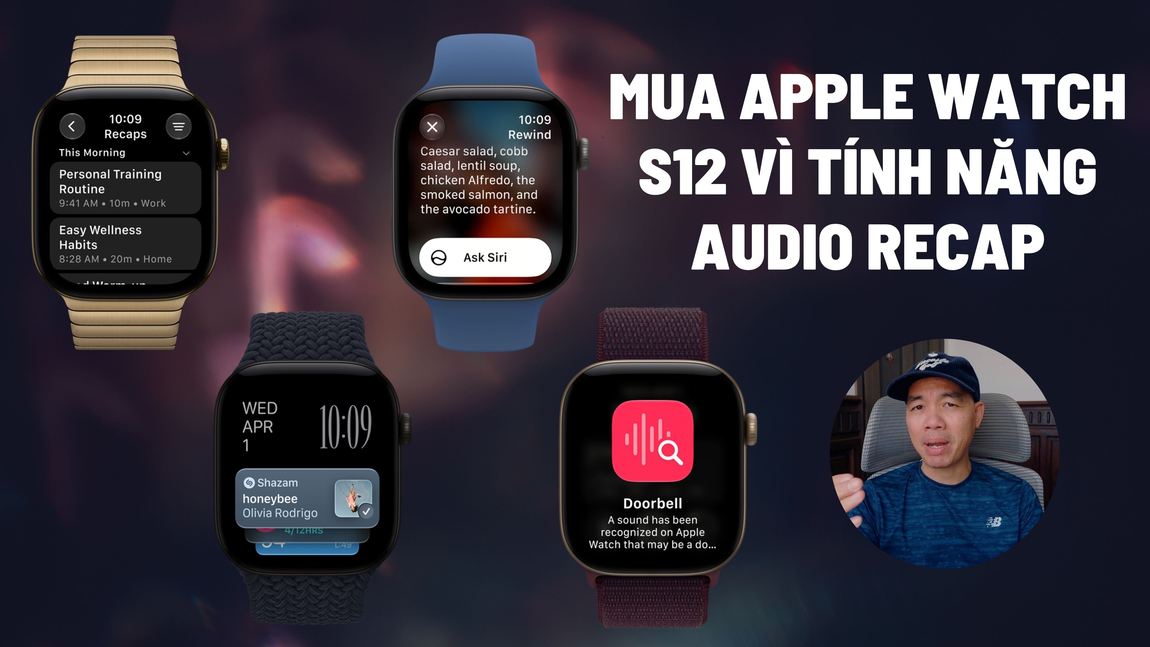 Mình vẫn mua Apple Watch S12 vì tính năng Siri Recap: ghi âm cuộc đời và dùng AI phân tích
