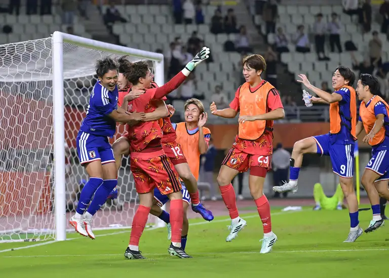 U23 Nhật Bản được dự đoán đánh bại U23 Uzbekistan trên chấm luân lưu để vào chung kết Asiad 20 ??- Ảnh: REUTERS