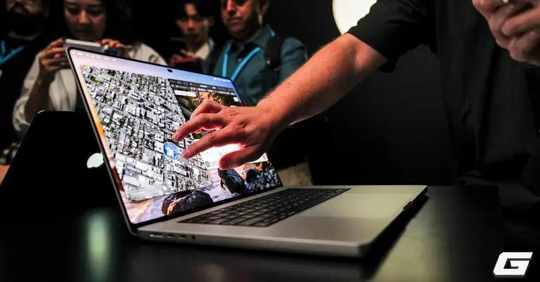 Đây là MacBook Pro cảm ứng: Màn OLED đen sâu, Dynamic Island lên Mac kích thước siêu nhỏ