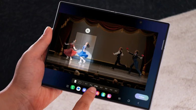 Tính năng My FanCam trên One UI 9 cho khóa nét chủ thể theo ý muốn
