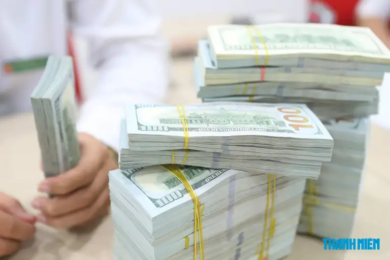 Giá USD sáng 16.9 trong ngân hàng tiếp tục giảm