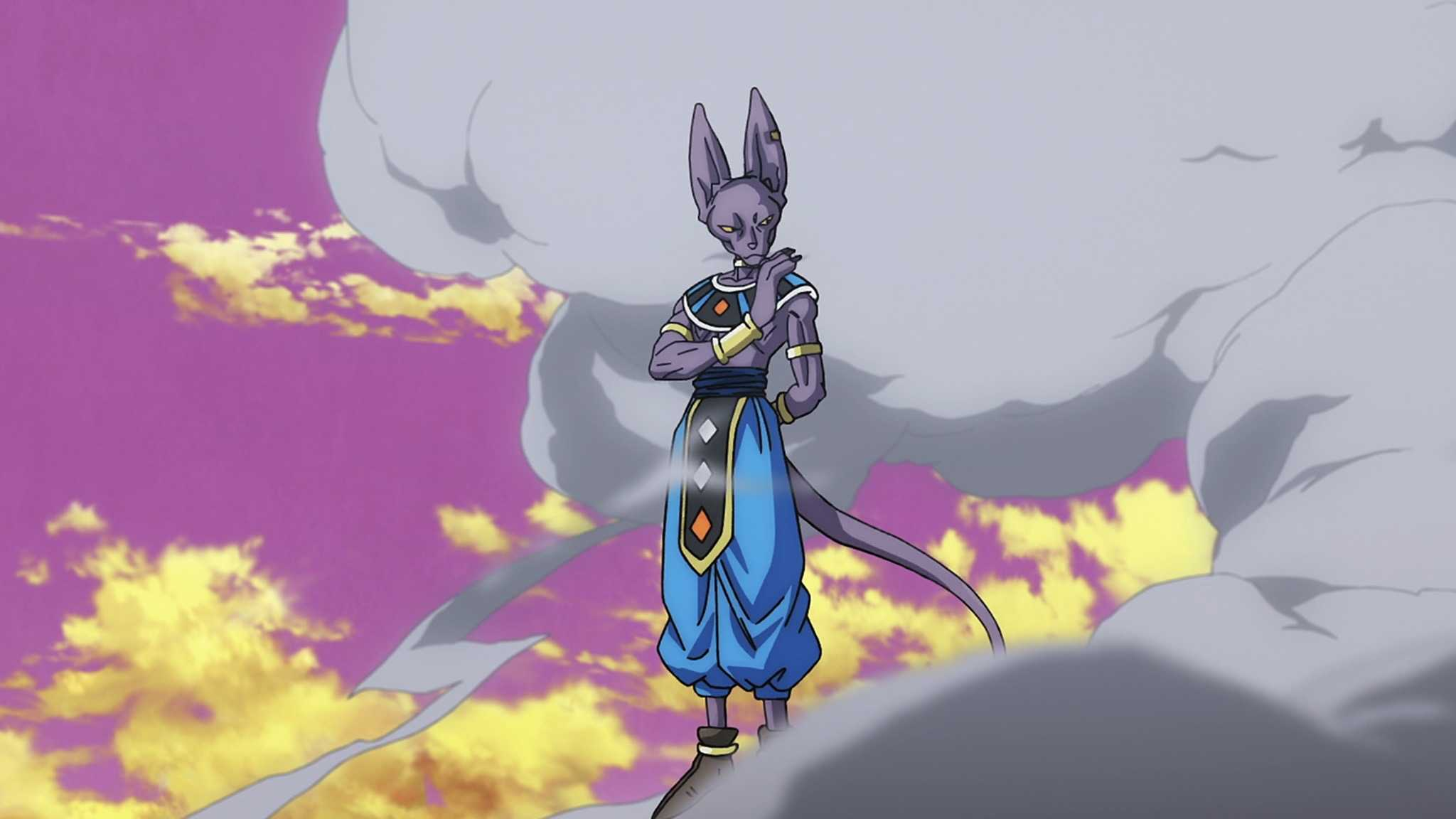 Dragon Ball Super: Beerus có thể mở ra thêm những điều chỉnh về cốt truyện, trong bối cảnh mối liên hệ với Dragon Ball DAIMA vẫn còn gây tranh luận - Ảnh: Toei