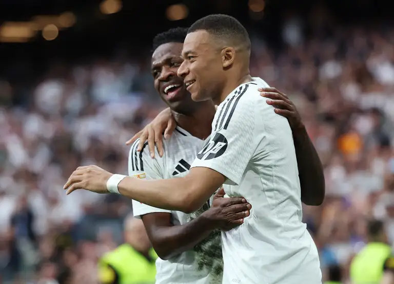Mbappe muốn ghi nhiều bàn thắng và Real Madrid vô địch - Ảnh: REUTERS