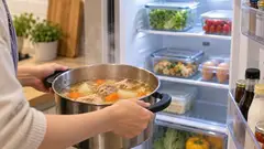 Đợi thức ăn nguội mới cất tủ lạnh - thói quen rước mầm bệnh