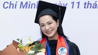 Ngọc Thúy tốt nghiệp cử nhân luật ở tuổi 46