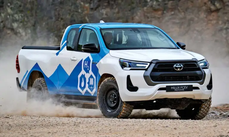 Toyota Hilux FCEV bản concept. Ảnh: Toyota