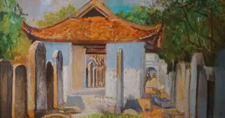 Ai là họa sĩ vẽ Văn Miếu - Quốc Tử Giám nhiều nhất?