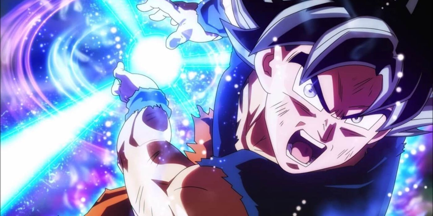 Kamehameha là một trong những chiêu thức tiêu biểu của Goku, đồng thời được Masako Nozawa nhắc đến khi chia sẻ về cách thể hiện sự trưởng thành của nhân vật qua nhiều năm - Ảnh: Toei