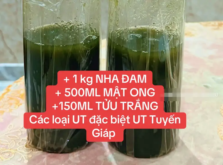 Công thức được lan truyền là có thể chữa ung thư lan truyền trên mạng xã hội