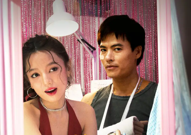 Hình ảnh của Hạ Anh và Võ Tấn Phát trong Lên hương khiến khán giả tò mò