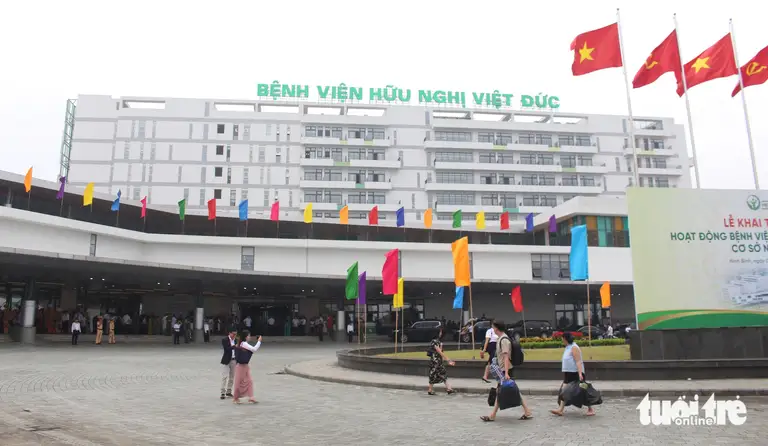 Bệnh viện Hữu nghị Việt Đức chính thức đi vào hoạt động sau hơn 10 năm khởi công - Ảnh: D.LIỄU