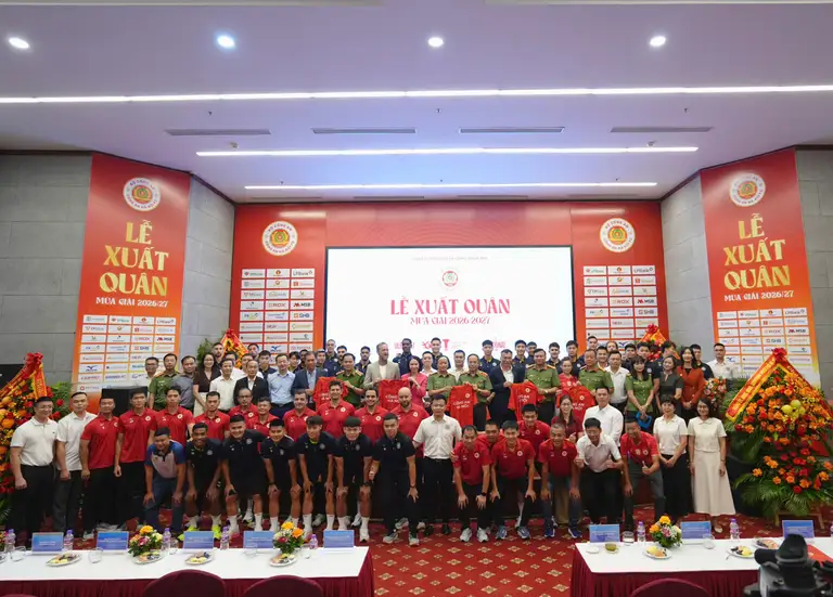 CLB CAHN đã tổ chức lễ xuất quân vào sáng 28.8