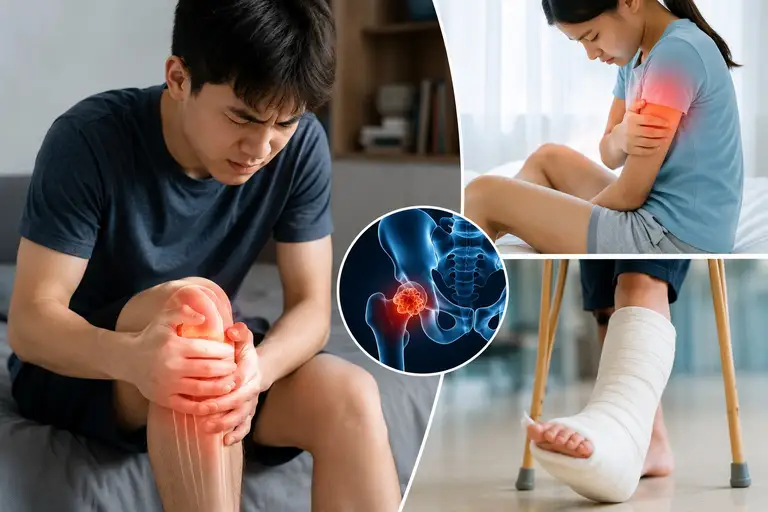 Đau xương dai dẳng là triệu chứng phổ biến nhất của ung thư xương ở trẻ em và người trẻ