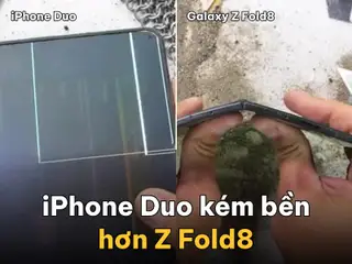 iPhone Duo không bền bằng Galaxy Z Fold8 | Viết bởi osx
