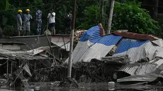Số người chết trong lũ quét Nepal tăng lên gần 600