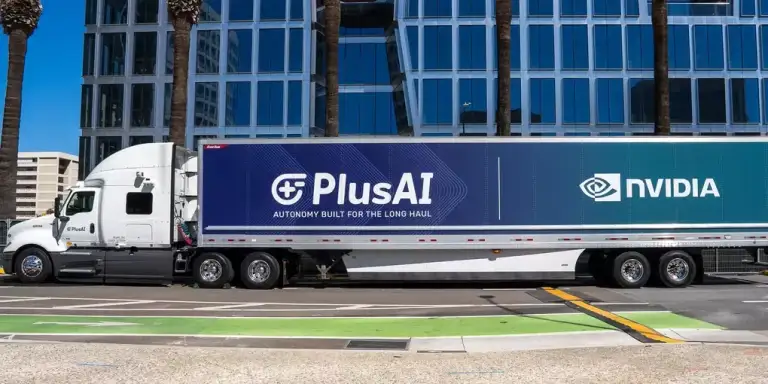 Xe đầu kéo của PlusAI. Ảnh: PlusAI