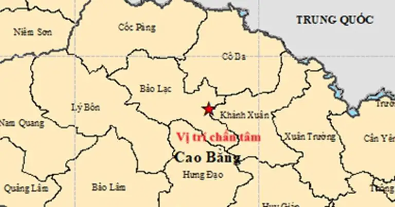 Nguyên nhân gây động đất liên tiếp ở Cao Bằng