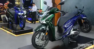 Xe máy xăng vẫn dồn dập gia nhập thị trường Việt Nam